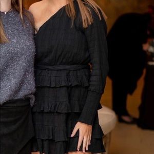 Black cocktail dress
